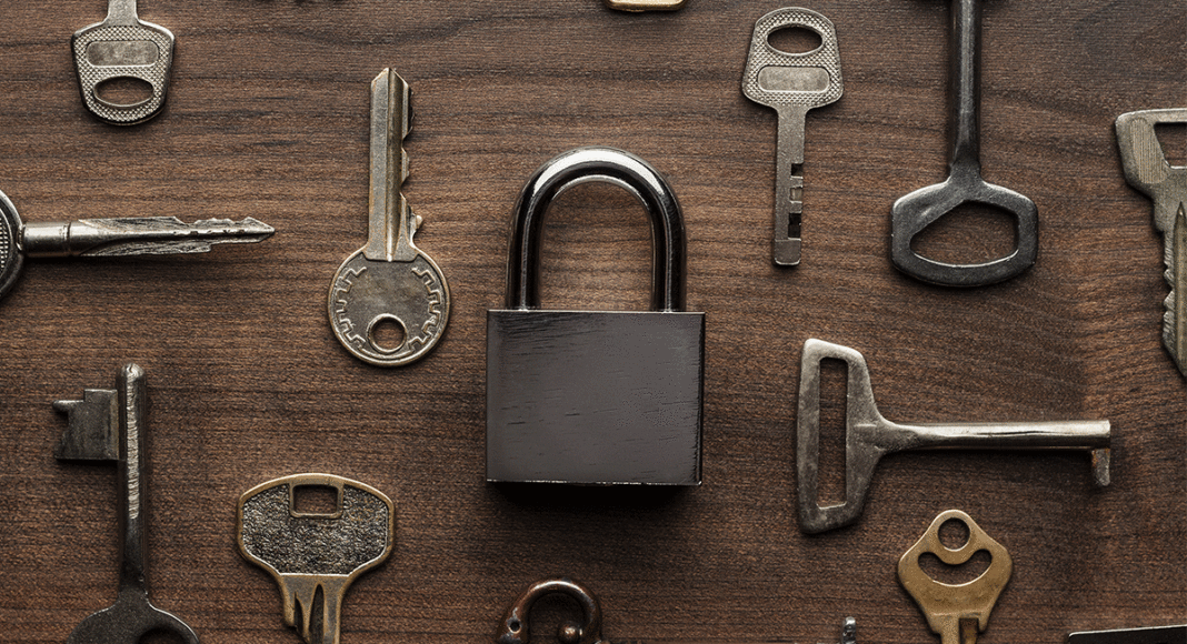 Exit Santa Cruz lock and keys