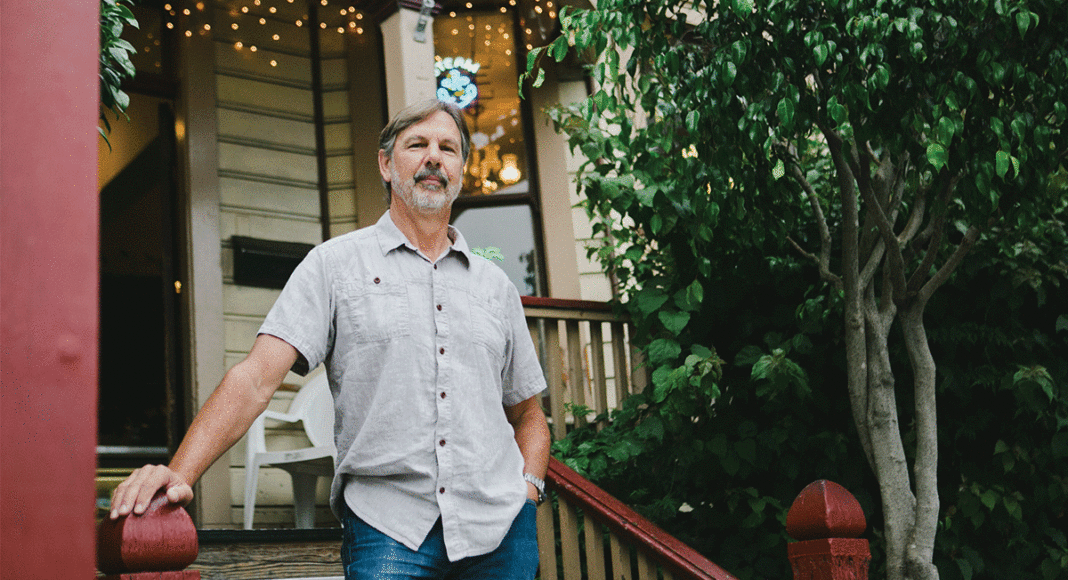 Karl Heiman, owner of Caffe Pergolesi in Santa Cruz