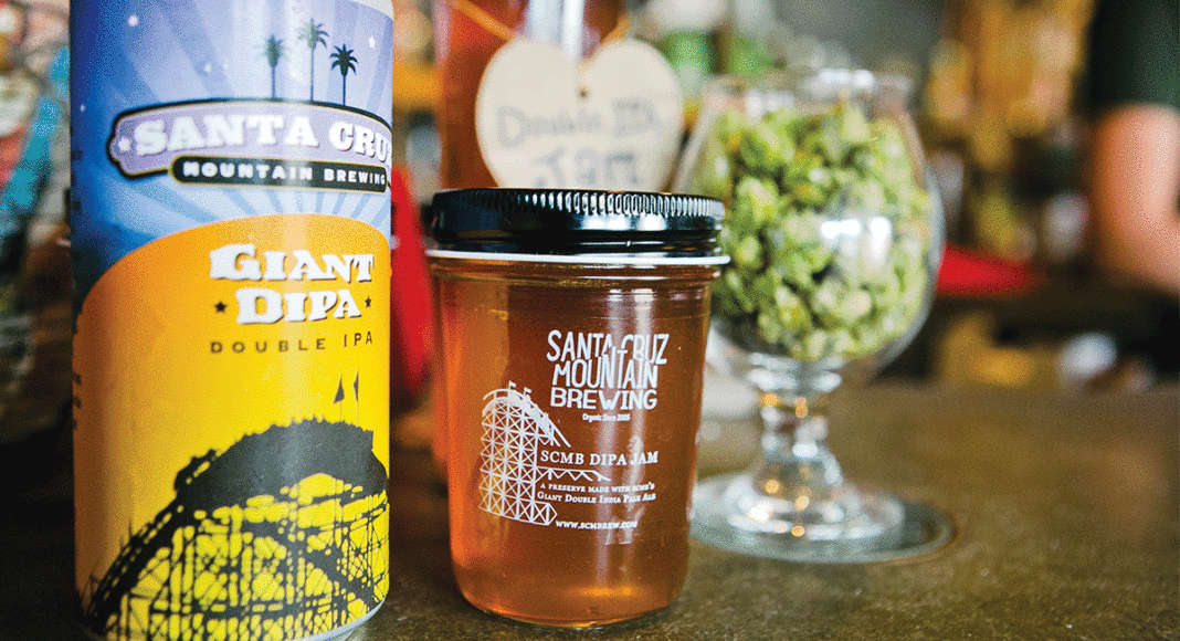 Santa Cruz Mountain Brewing IPA jam Friend in Cheeses jam Co Santa Cruz