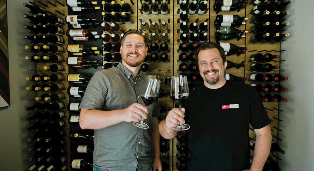 Vinocruz reopens in Soquel co-owners Jordan Iverson Matt Schofield