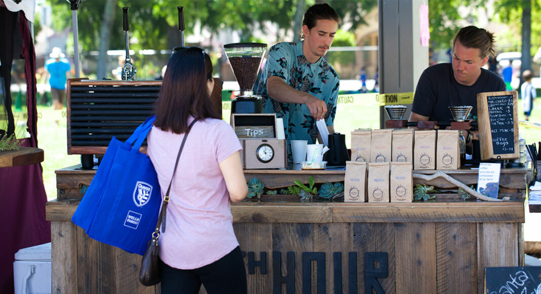 11th Hour Coffee owners brothers Joel Estby Brayden Estby Willow Glen Farmers Market