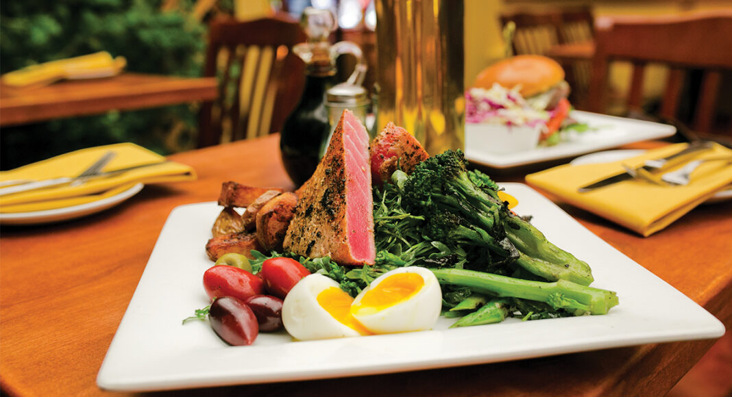 Cafe Cruz nicoise salad