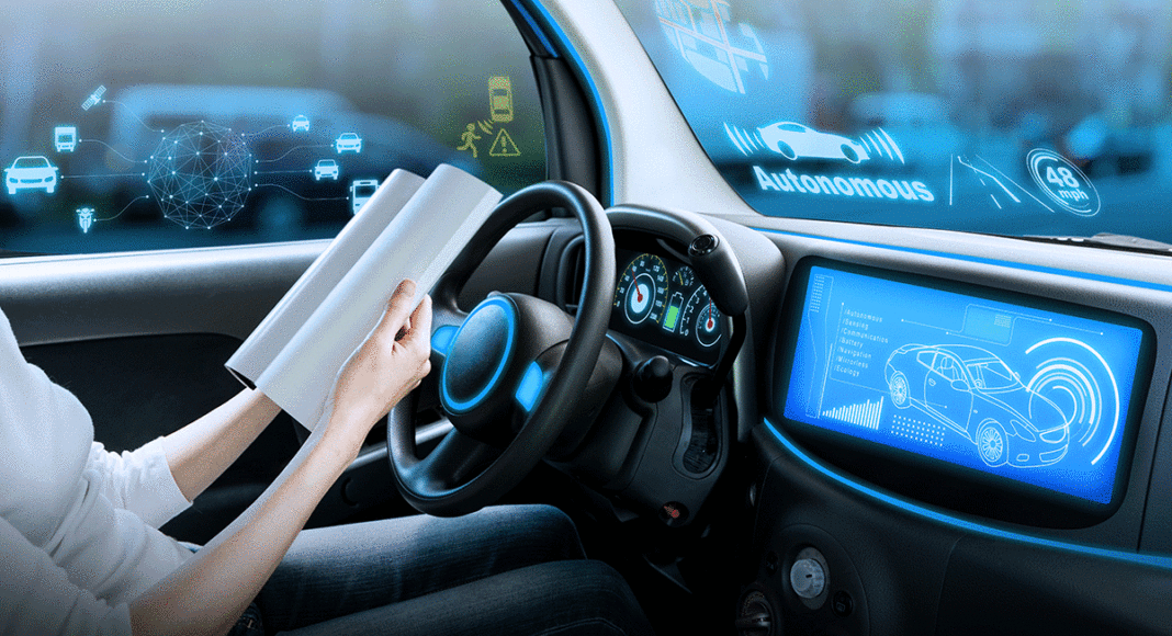self-driving car