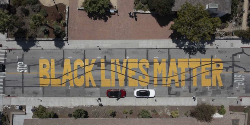 santa cruz Black lives matter