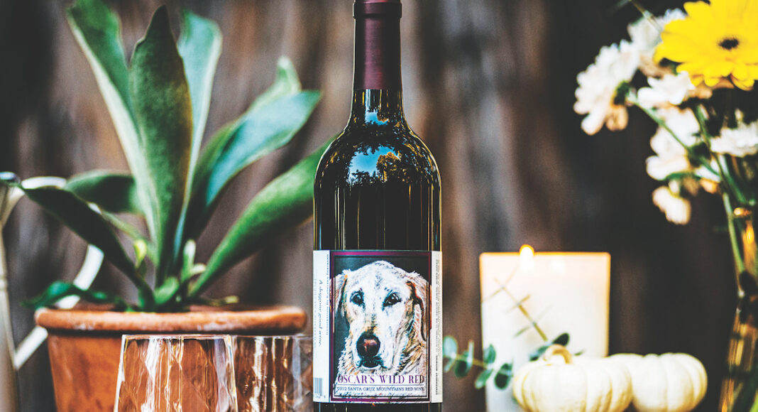 silver mountain vineyards Oscar's red