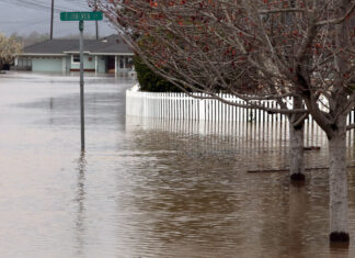 Pajaro Levee Repairs Underway, Floodwaters Rising