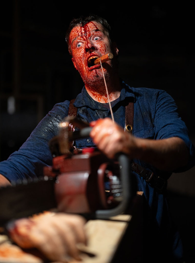 Marcus Boardman stars as Ash Williams in ‘Evil Dead the Musical.’ 