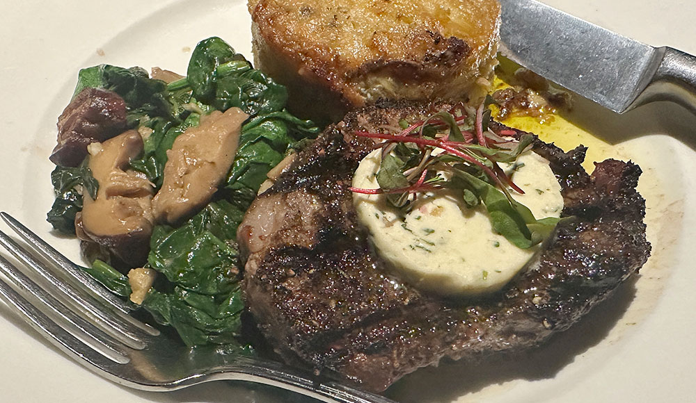 top sirloin at Shadowbrook