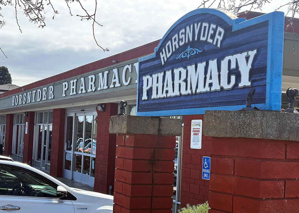 Storefront of a pharmacy