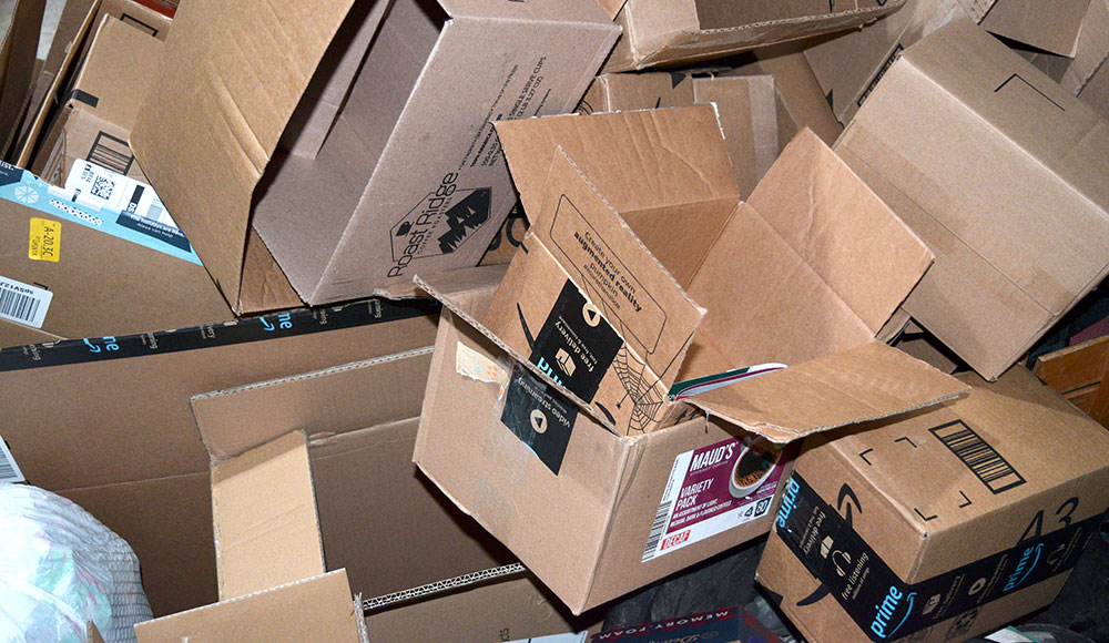 wasteful shipping boxes