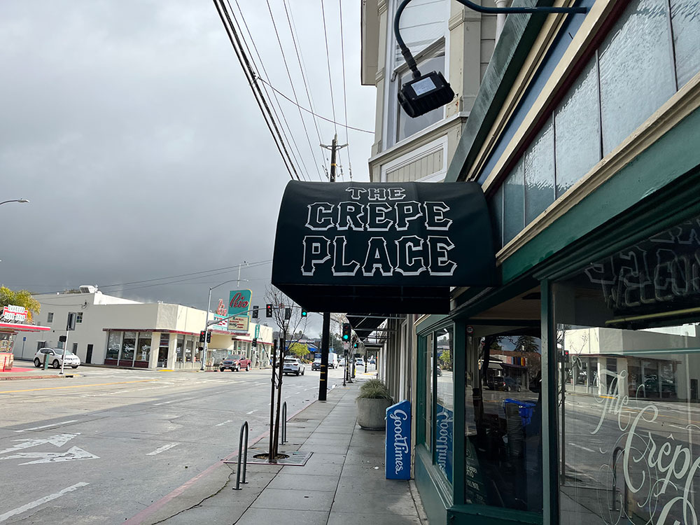 exterior awning Crepe Place