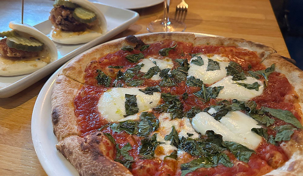 Foodie File photo margherita pizza