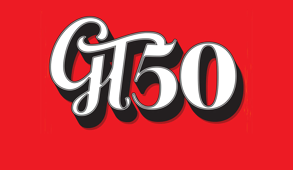 Logo that says GT50