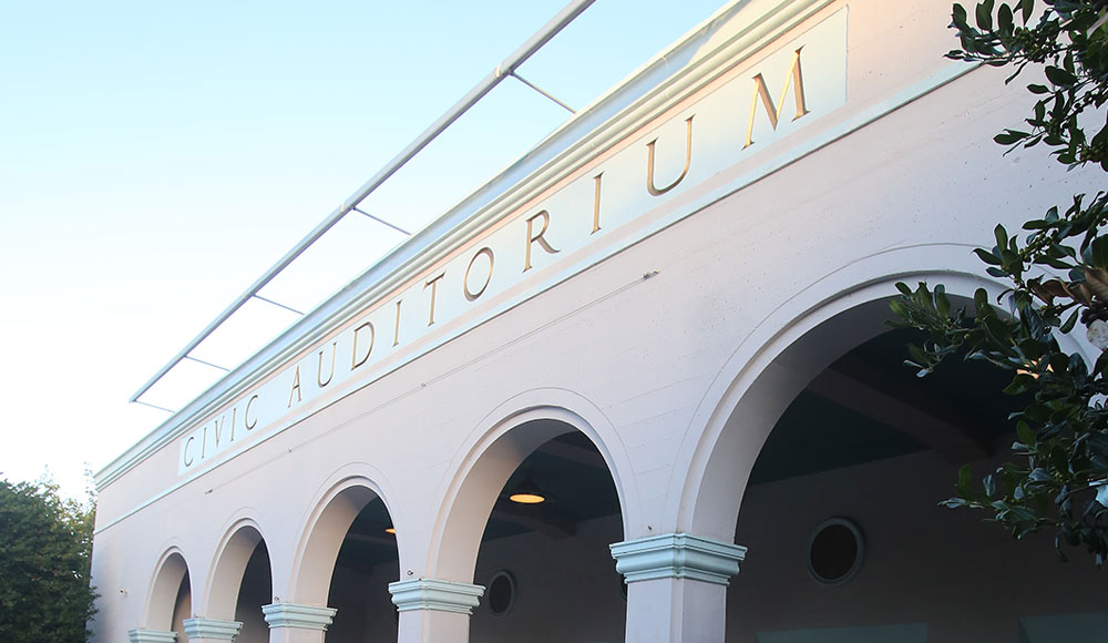 Cover story Main photo Santa Cruz Civic Auditorium