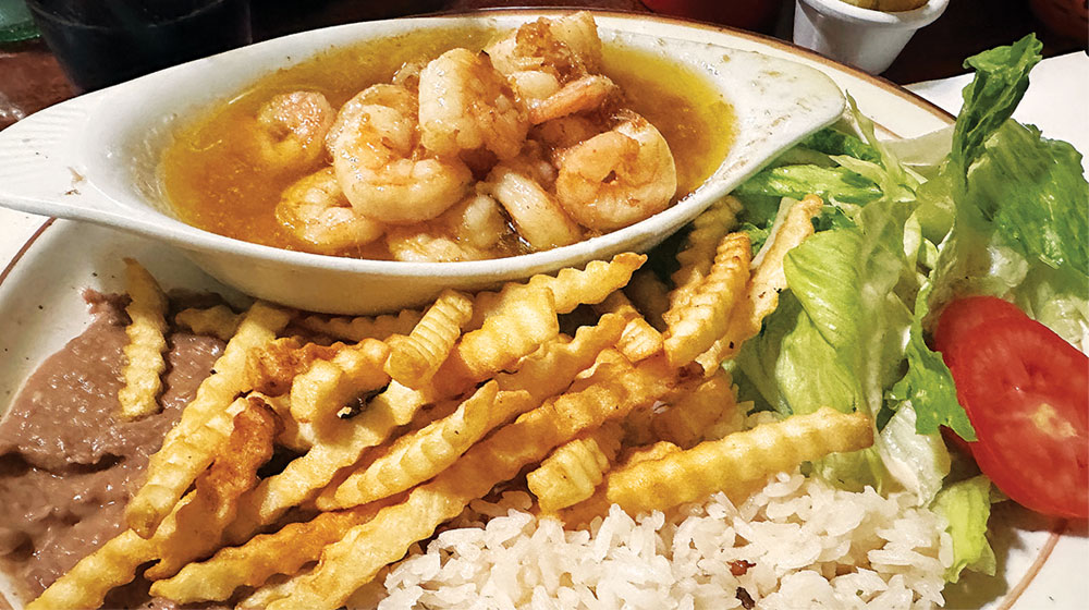 Foodie File photo of garlic sauce shrimp