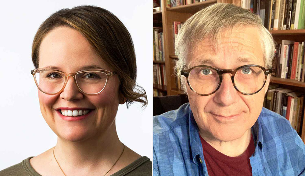 Authors Raina Telgemeier and Scott McCloud