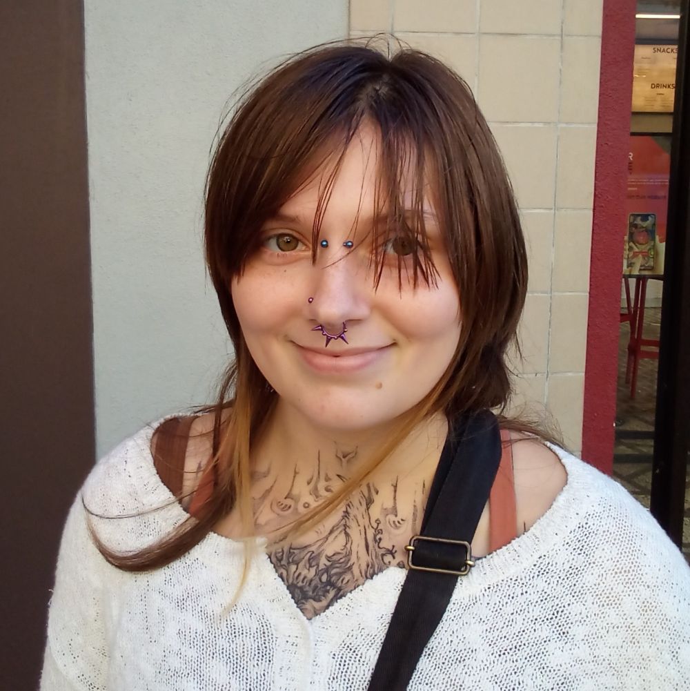 Fenryn smiling for Street Talk